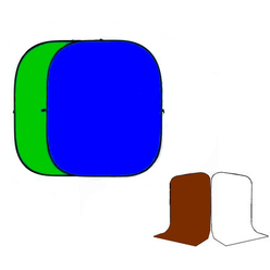 Grifon KiT - 4B4 - Хромакей 1.5х2м (Зелёный/Синий) + чехол Белый/ Коричневый 1.5х3м