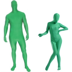 Strobolight spider key - Хромакейный костюм для эффектов Size: L - зелёный