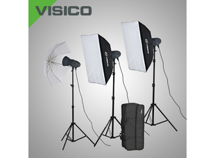Комплект импульсного света Visico VL PLUS 400 Novel kit с сумкой