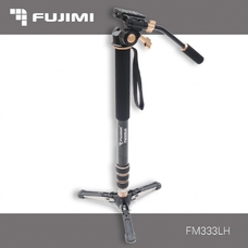 Fujimi FM333LH Алюминиевый монопод с 3-х точечным упором и видео-головой (1660 мм)
