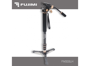 Fujimi FM333LH Алюминиевый монопод с 3-х точечным упором и видео-головой (1660 мм)