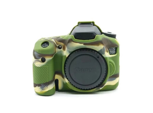 Силиконовый чехол для фотоаппарата Canon EOS 70D (цвет камуфляжный)