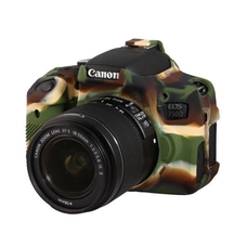 Силиконовый чехол для фотоаппарата Canon EOS 750D (цвет камуфляжный)