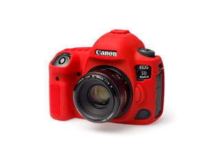 Силиконовый чехол для фотоаппарата Canon EOS 5D Mark IV (цвет красный)