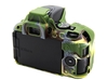 Силиконовый чехол для фотоаппарата Nikon D7200 (цвет камуфляжный)