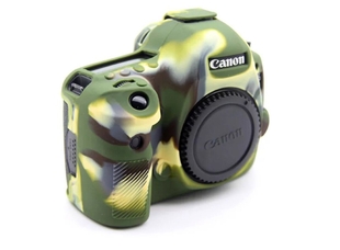 Силиконовый чехол для фотоаппарата Canon EOS 80D (цвет камуфляжный)