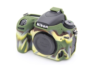 Силиконовый чехол для фотоаппарата Nikon D750 (цвет камуфляжный)