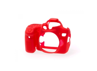 Силиконовый чехол для фотоаппарата Canon EOS 80D (цвет красный)