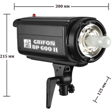 Вспышка студийная Godox DP 600 II (Grifon)