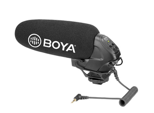 BOYA BY-BM3031 суперкардиоидный конденсаторный микрофон "ПУШКА"