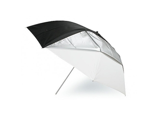 Grifon TWB-84 зонт комбинированный на просвет/отражение белого цвета 84 см