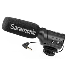 Микрофон Saramonic SR-M3 направленный с входом для второго микрофона