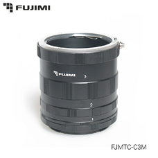 Fujimi FJMTC-C3M Набор удлинительных колец для макросъёмки на систему EOS 9мм, 16мм, 30мм (ручная фокусировка)