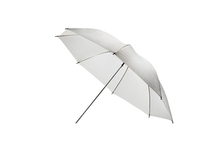 Компактный белый отражающий фотозонт MINGXING 2-folded Black / White Umbrella (45") 114 cm