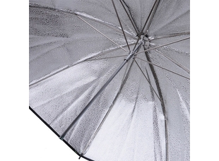 Фотозонт гранулированный серебристый MINGXING Grained Umbrella (33") 84 см