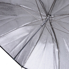 Фотозонт гранулированный серебристый MINGXING Grained Umbrella (36") 91 cm
