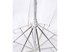 Компактный просветной фотозонт MINGXING 2-folded Translucent Umbrella (45") 114 cm