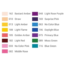 Набор цветных светофильтров Godox V-11C для круглой головки