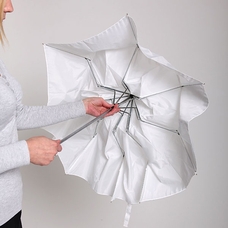 Компактный просветной фотозонт MINGXING 2-folded Translucent Umbrella (45") 114 cm