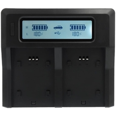 Зарядное устройство DDBC NP-F/FM для двух аккумуляторов Sony NP-F570/770/970/FM500H/FM50