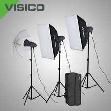 Комплект импульсного света Visico VL PLUS 200 Novel kit с сумкой